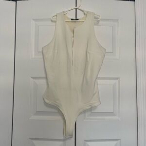 Bebe Cream Women Bodysuit